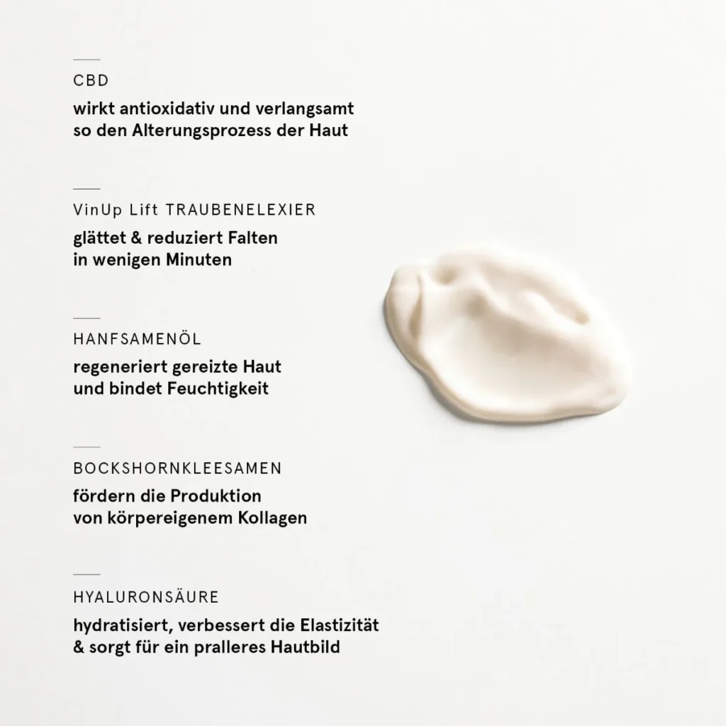 CBD-Vital Anti-Faltencreme – Bild 4