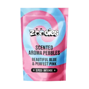 ZOOGIES Scented Aroma Pebbles Starter Mix - Beautiful Blue & Perfect Pink