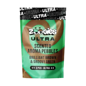 ZOOGIES ULTRA Scented Aroma Pebbles Starter Mix - Brilliant Brown & Groovy Green