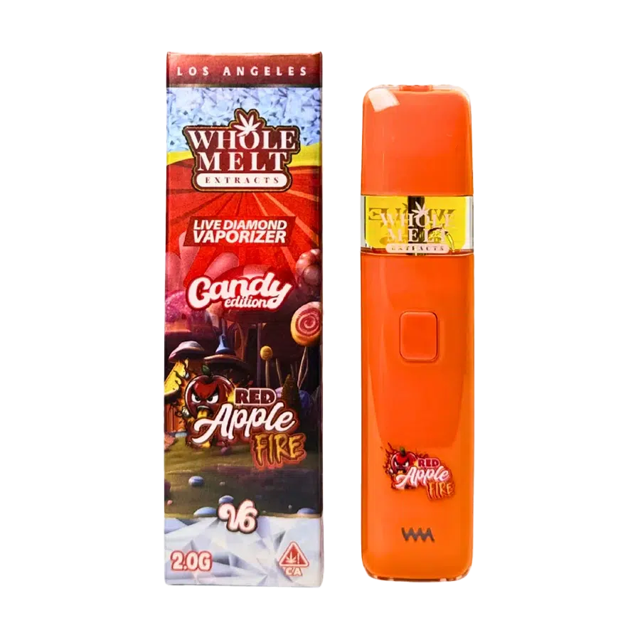 Whole Melt V6 Vape 1ml - Red Apple Fire