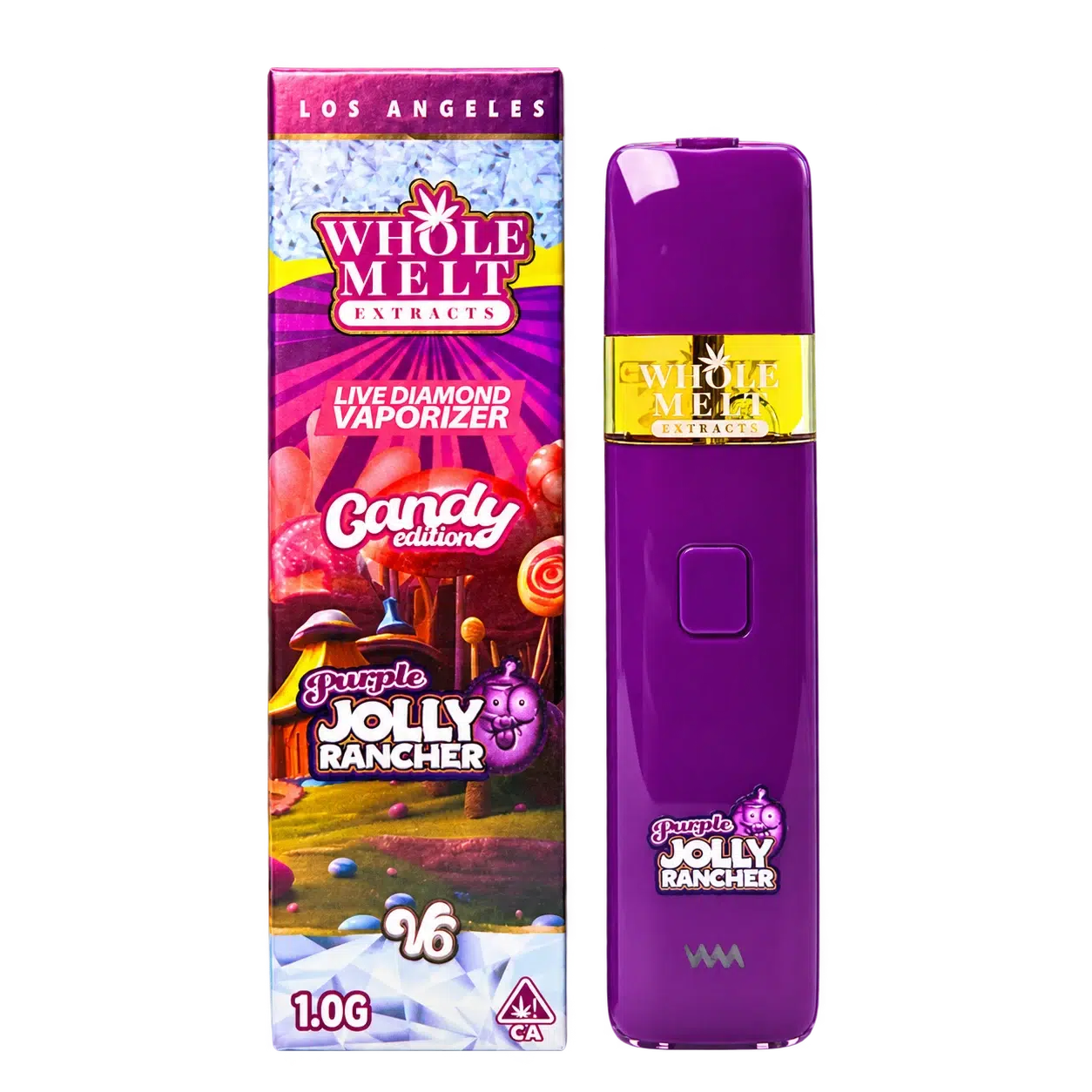Whole Melt V6 Vape 1ml - Purple Jolly Rancher