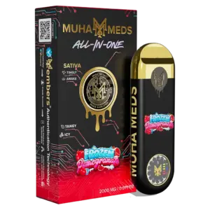 Muha Meds All-in-one Vape 2ml – Frozen Pomegranate